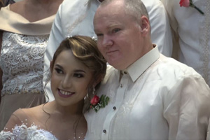 A happily married Filipina woman and her foreign partner